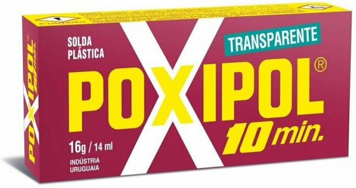 PEGAMENTO POXIPOL TRANSPARENTE 82G / 70ML 