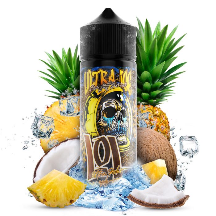 LONGFILL AROMA LOL ULTRA ICE - ULTRA POLAR PINEAPPLE COCONUT 13ML