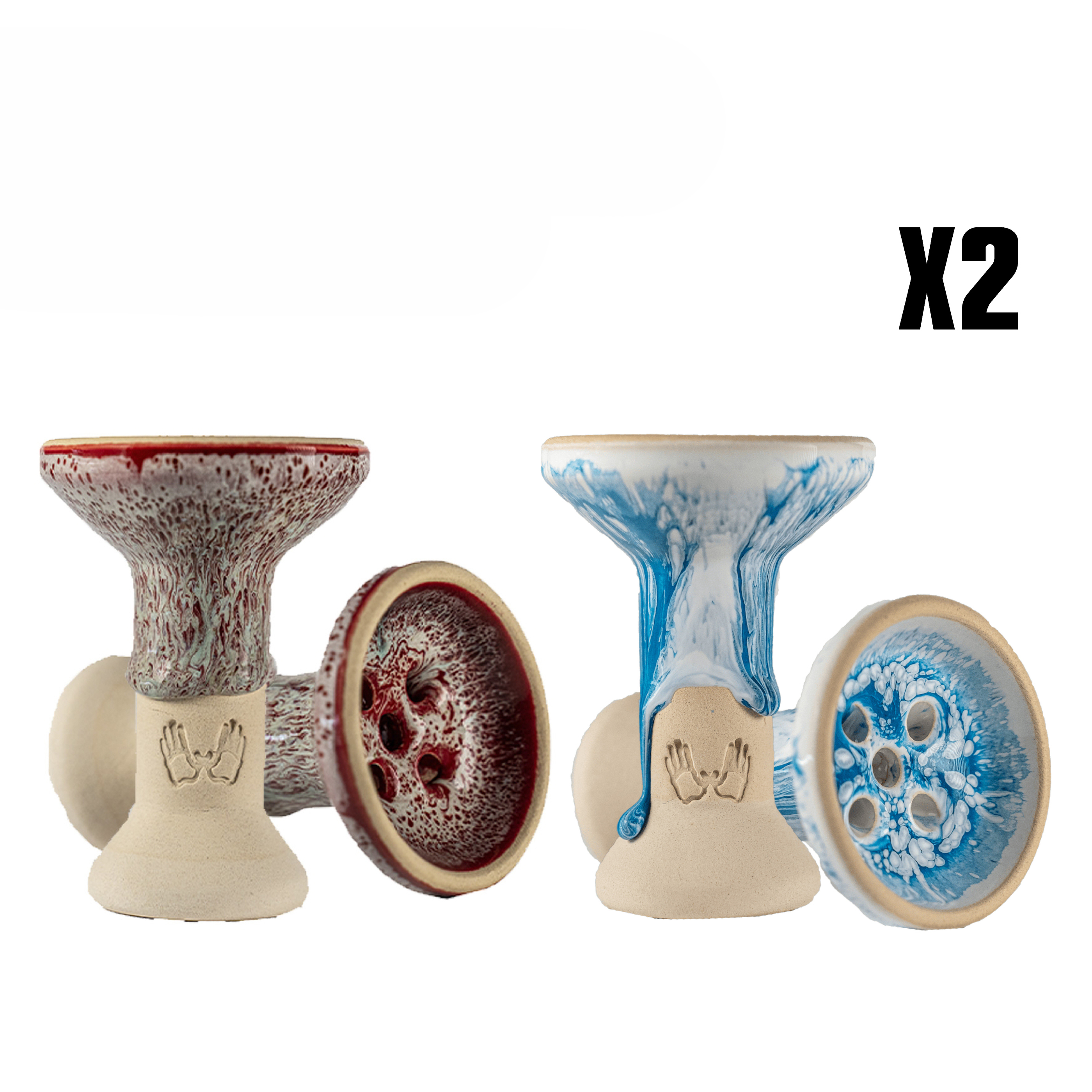 2 X CAZOLETA MUD BOWL KOLONA TRADI