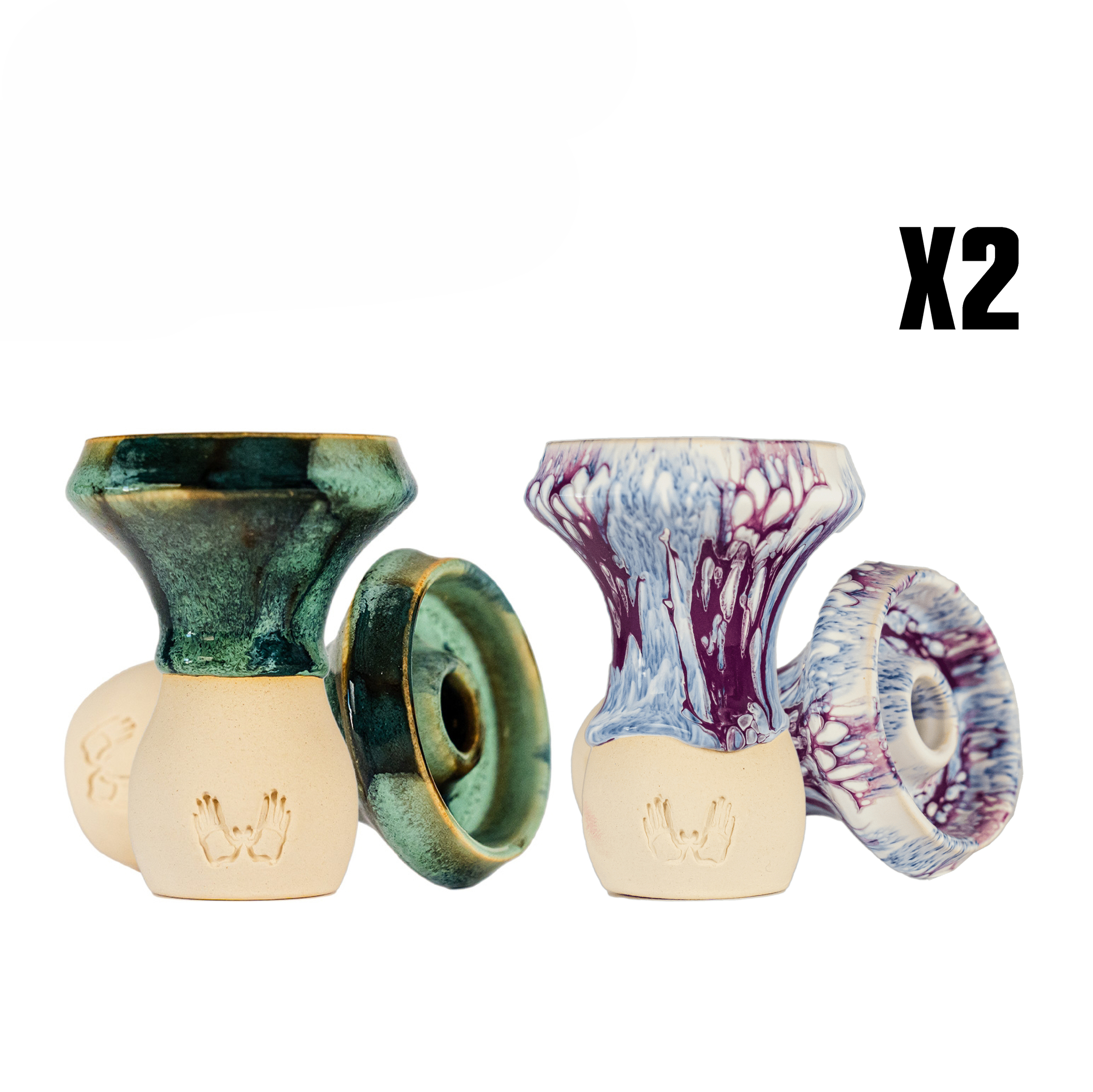 2 X CAZOLETA MUD BOWL FAENZA