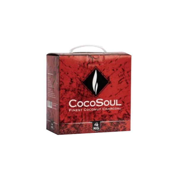 CARBÓN NATURAL COCOSOUL 26X26X26 MM 4KG