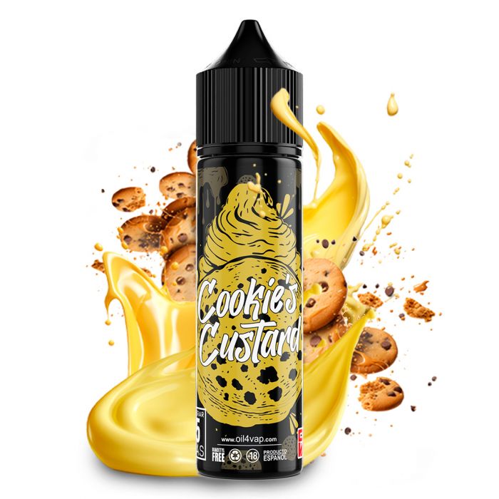 LONGFILL AROMA O4V OIL4VAP - COOKIE CUSTARD 16ML