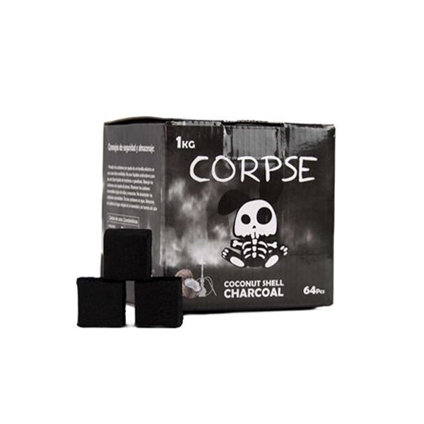 CARBÓN NATURAL CORPSE 26X26X26 MM 1KG