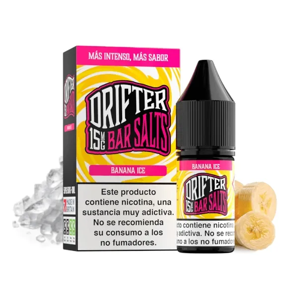 DRIFTER BAR SALTS - BANANA ICE 10ML