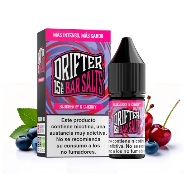 DRIFTER BAR SALTS - BLUEBERRY CHERRY 10ML