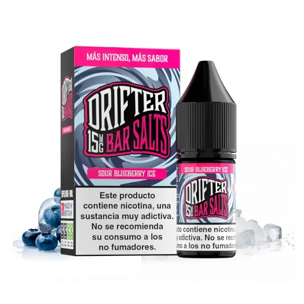 DRIFTER BAR SALTS - SOUR BLUEBERRY ICE 10ML