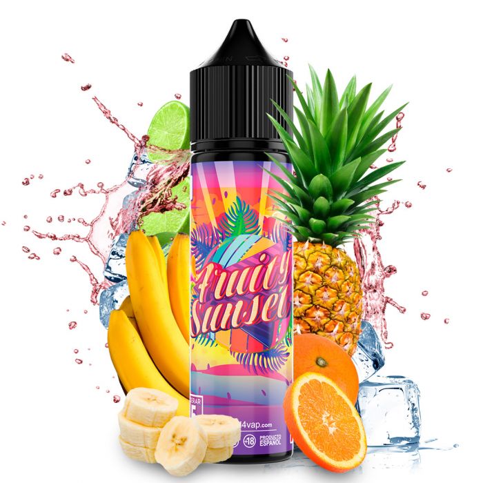 LONGFILL AROMA O4V OIL4VAP - FRUITY SUNSET 16ML