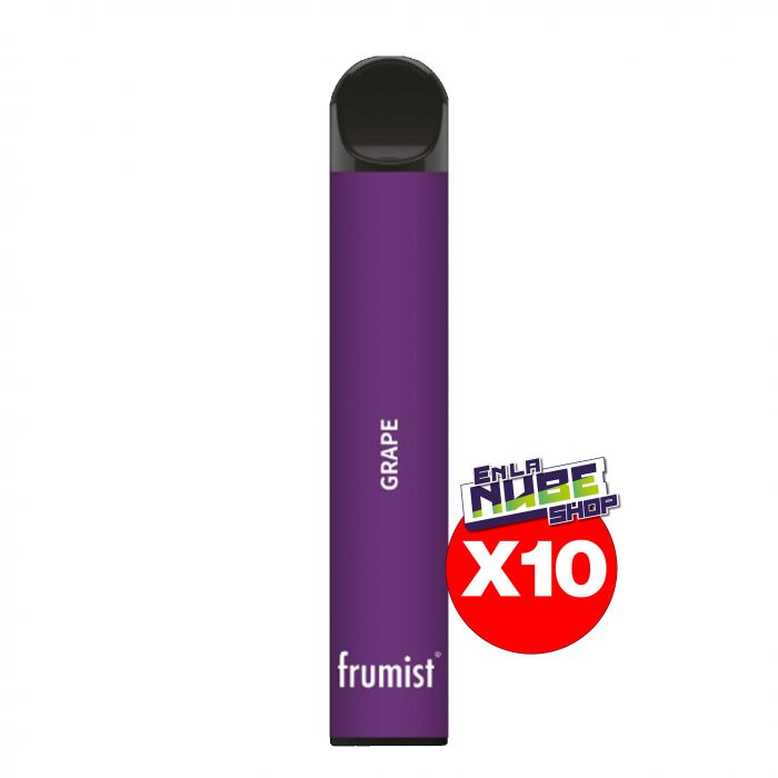 FRUMIST DISPOSABLE GRAPE ZERO X10 0MG