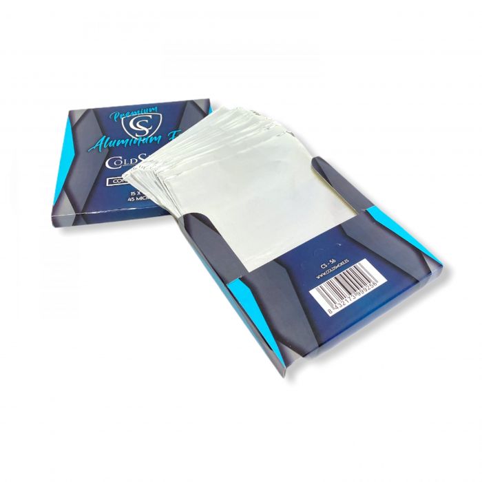 ALUMINIO PRECORTADO CS 45 MICRAS 15 X 15 CM