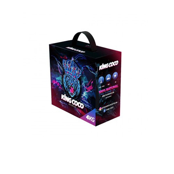 CARBÓN NATURAL KING COCO 26X26X26 MM 4KG