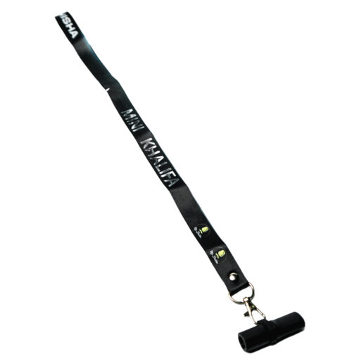 BOQUILLA PERSONAL SILICONA + LANYARD MR SHISHA MINI KHALIFA 