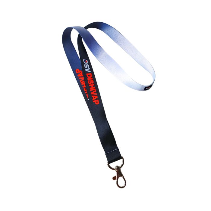 LANYARD COLGADOR DSV NEGRO
