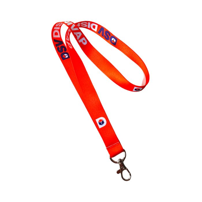 LANYARD COLGADOR DSV NARANJA