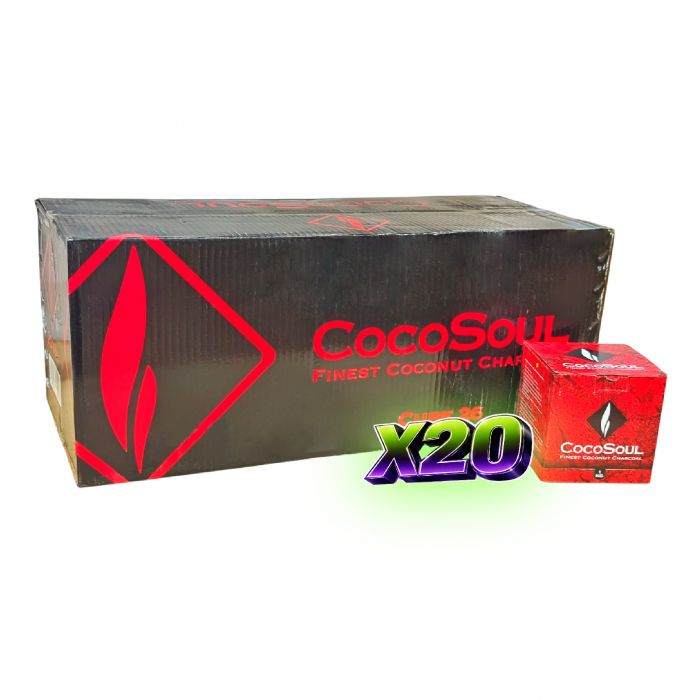 MASTER BOX CARBON COCOSOUL 26X26X26MM X20 KG