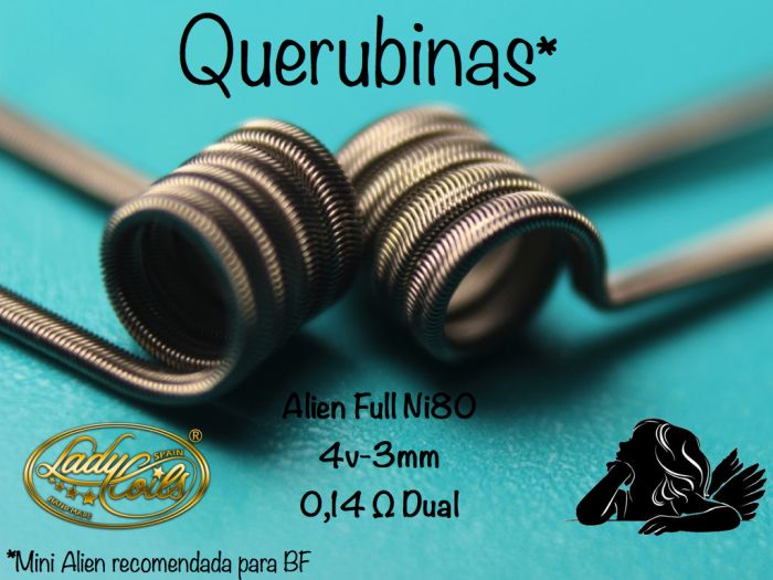 QUERUBINAS (ALIEN +- 0,14/0,28 ohms)