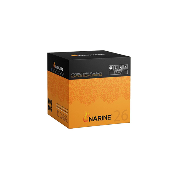 CARBÓN NATURAL NARINE 26X26X26 MM 1KG
