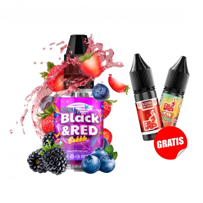 O4V - INDIVISIBLE (AROMA) - BLACK & RED BUBBLE 6ML