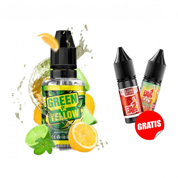 O4V - INDIVISIBLE (AROMA) - GREEN & YELLOW 6ML
