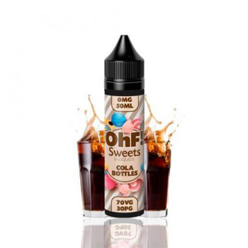 OHF! SWEETS COLA BOTTLES 50ML