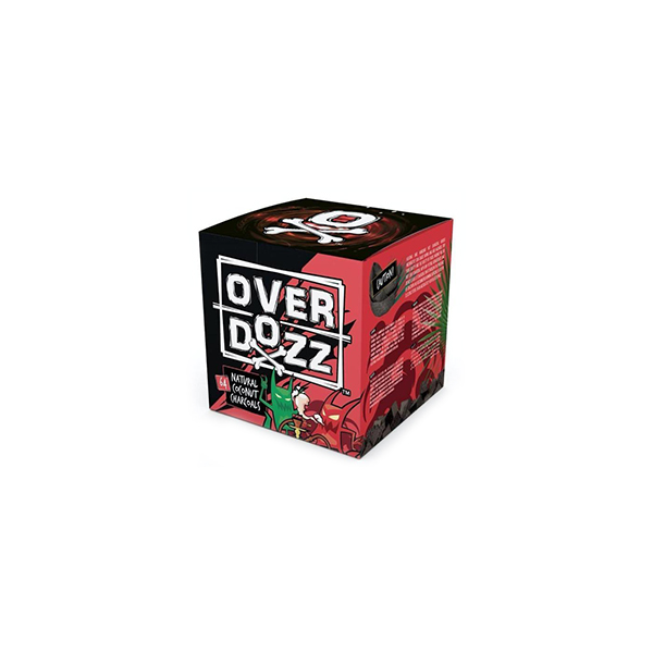 CARBÓN NATURAL OVERDOZZ 26X26X26 MM 1KG