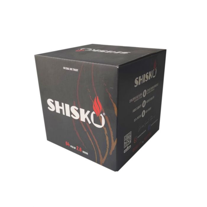CARBÓN NATURAL SHISKO 26X26X26 MM 1KG