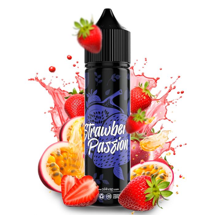 LONGFILL AROMA O4V OIL4VAP - STRAWBERRY PASSION 16ML