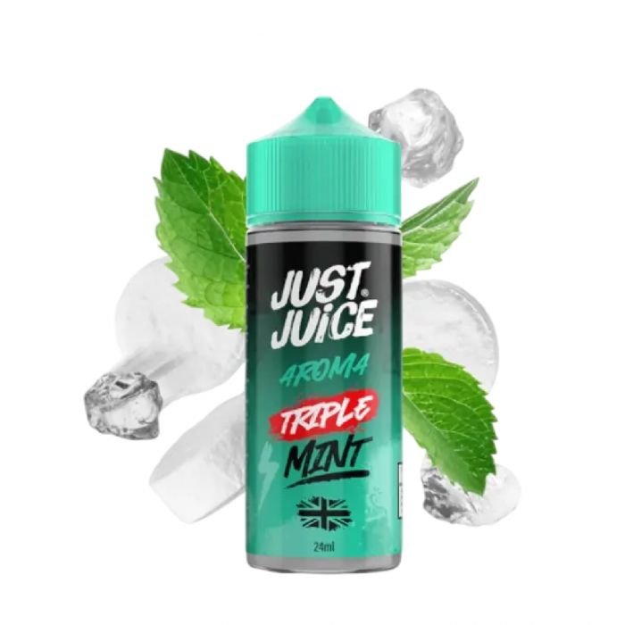 LONGFILL (AROMA) JUST JUICE - MINT RANGE - TRIPLE MINT (24/120ML)