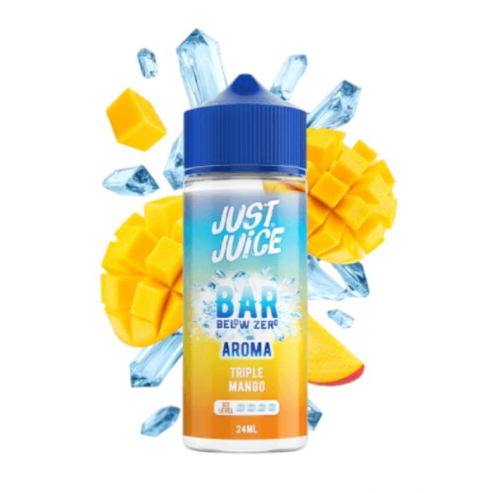 LONGFILL (AROMA) JUST JUICE - BELOW ZERO - TRIPLE MANGO (24/120ML)