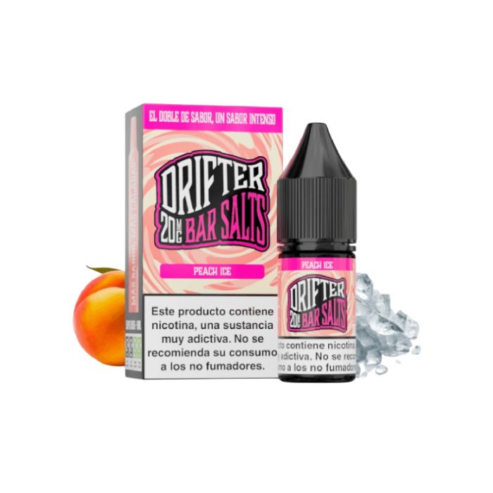 DRIFTER BAR SALTS - PEACH ICE 10ML