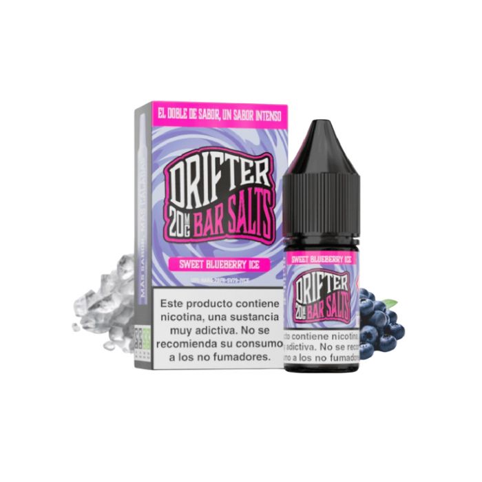 DRIFTER BAR SALTS - SWEET BLUEBERRY ICE 10ML