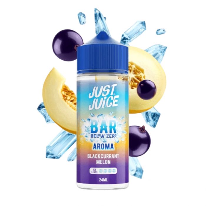 LONGFILL (AROMA) JUST JUICE - BELOW ZERO - BLACKCURRANT MELON (24/120ML)