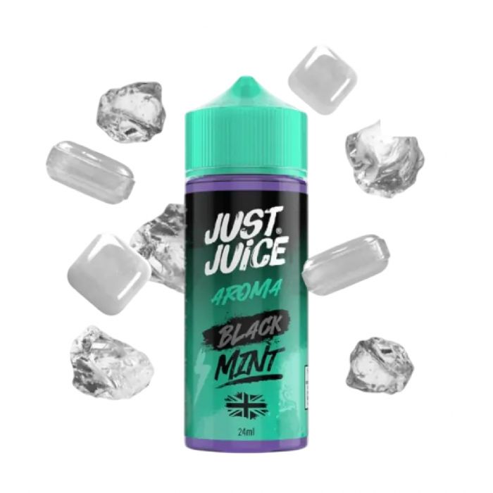 LONGFILL (AROMA) JUST JUICE - MINT RANGE - BLACK (24/120ML)