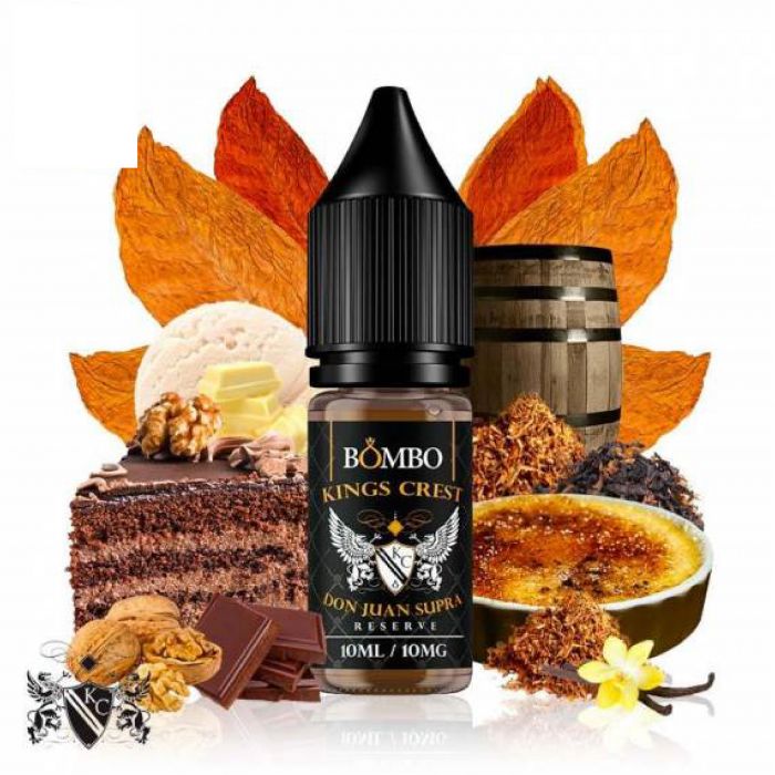 KINGS CREST SALTS X BOMBO - DON JUAN SUPRA RESERVE 10ML