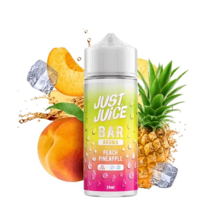 LONGFILL (AROMA) JUST JUICE - BAR - PEACH PINEAPPLE (24/120ML)
