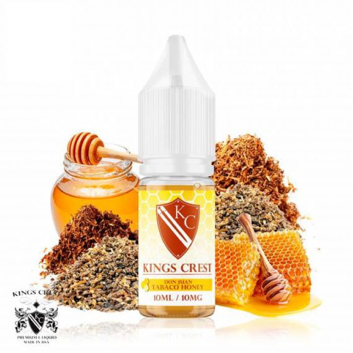 KINGS CREST SALTS - DON JUAN TABACO HONEY 10ML