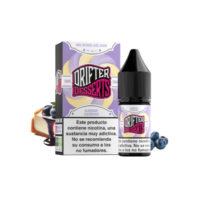 DRIFTER BAR SALTS DESSERTS - BLUEBERRY CHEESECAKE 10ML