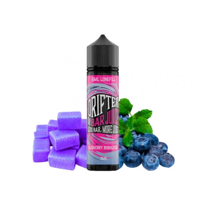 LONGFILL AROMA DRIFTER BAR - BLUEBERRY BUBBLEGUM 16ML