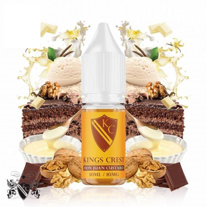 KINGS CREST SALTS - DON JUAN CUSTARD 10ML