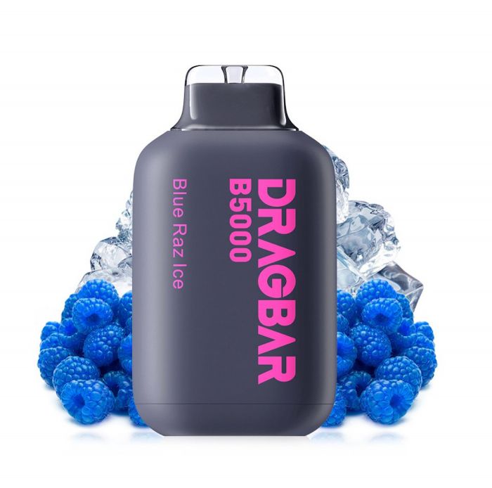 VOOPOO DRAGBAR B5000 BLUE RAZ ICE 00MG
