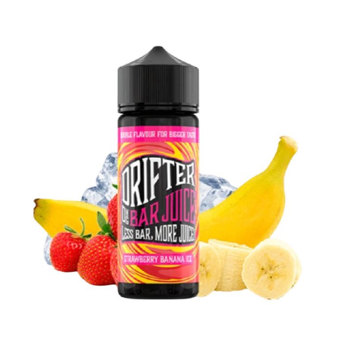 LONGFILL AROMA DRIFTER BAR - STRAWBERRY BANANA ICE 24ML