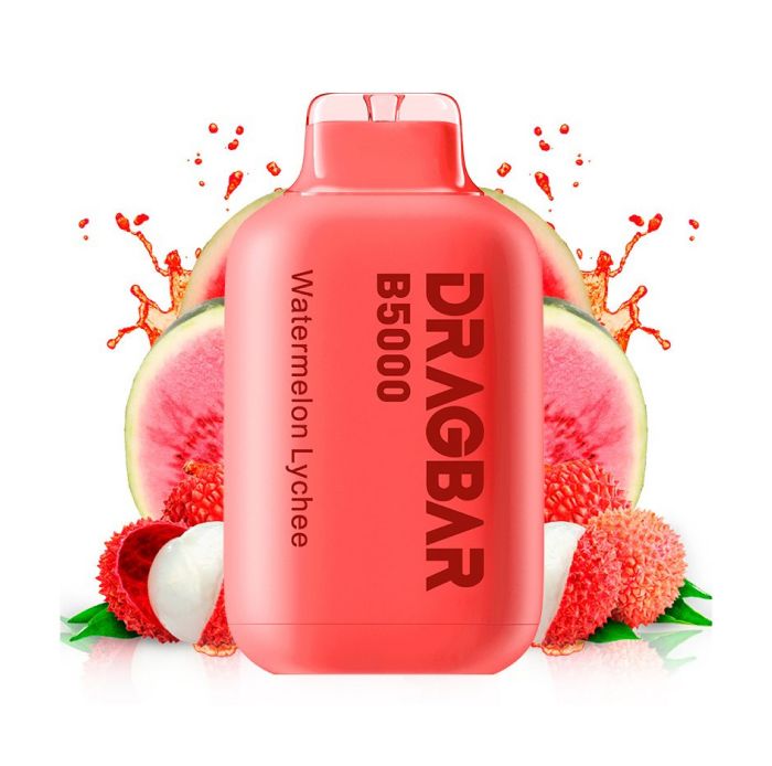 VOOPOO DRAGBAR B5000 WATERMELON LYCHEE 00MG
