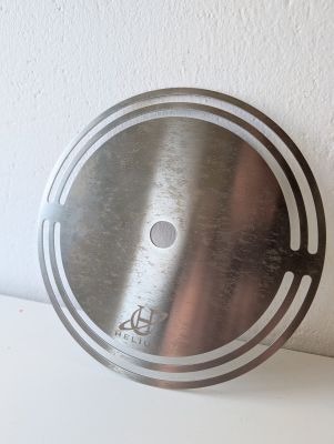 CACHIMBA SHISHA HELIUM NEBULA MINI SILVER - RED