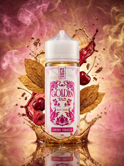 LONGFILL (AROMA) RELOAD - GOLDEN TAB - CHERRY TOBACCO (30/120ML)