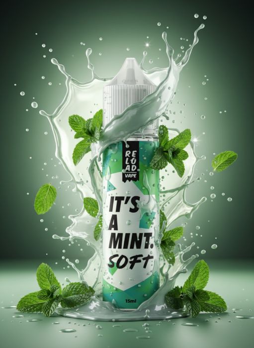 LONGFILL (AROMA) RELOAD - ITS A MINT - SOFT (15/60ML)