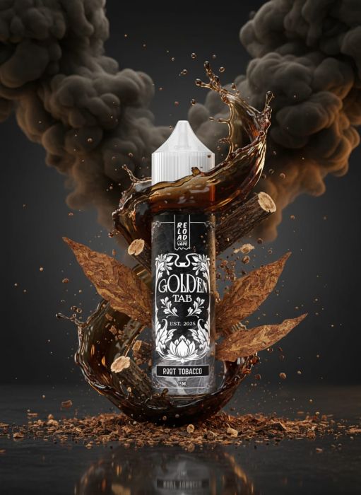 LONGFILL (AROMA) RELOAD - GOLDEN TAB - ROOT TOBACCO (15/60ML)