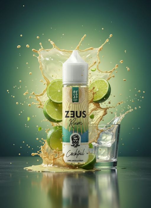 LONGFILL (AROMA) RELOAD - ZEUS RUM - LIME JUICE & SYRUP (15/60ML)