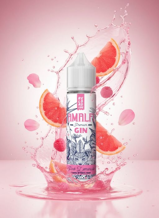 LONGFILL (AROMA) RELOAD - AMALFI GIN - PINK LEMONADE (15/60ML)