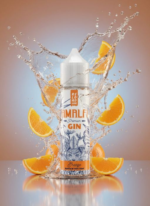 LONGFILL (AROMA) RELOAD - AMALFI GIN - ORANGE (15/60ML)