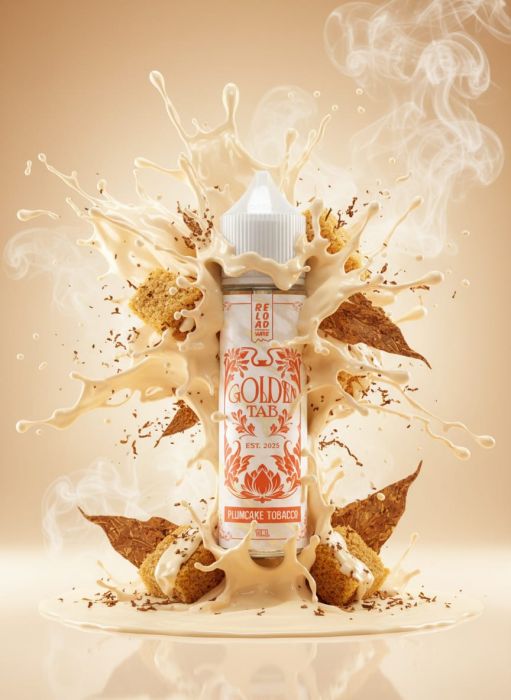 LONGFILL (AROMA) RELOAD - GOLDEN TAB - PLUMCAKE TOBACCO (15/60ML)