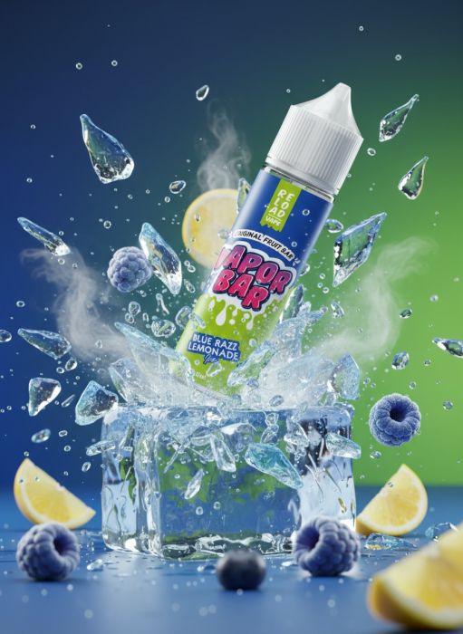 LONGFILL (AROMA) RELOAD - VAPOR BAR - BLUE RAZZ LEMONADE ICE (15/60ML)